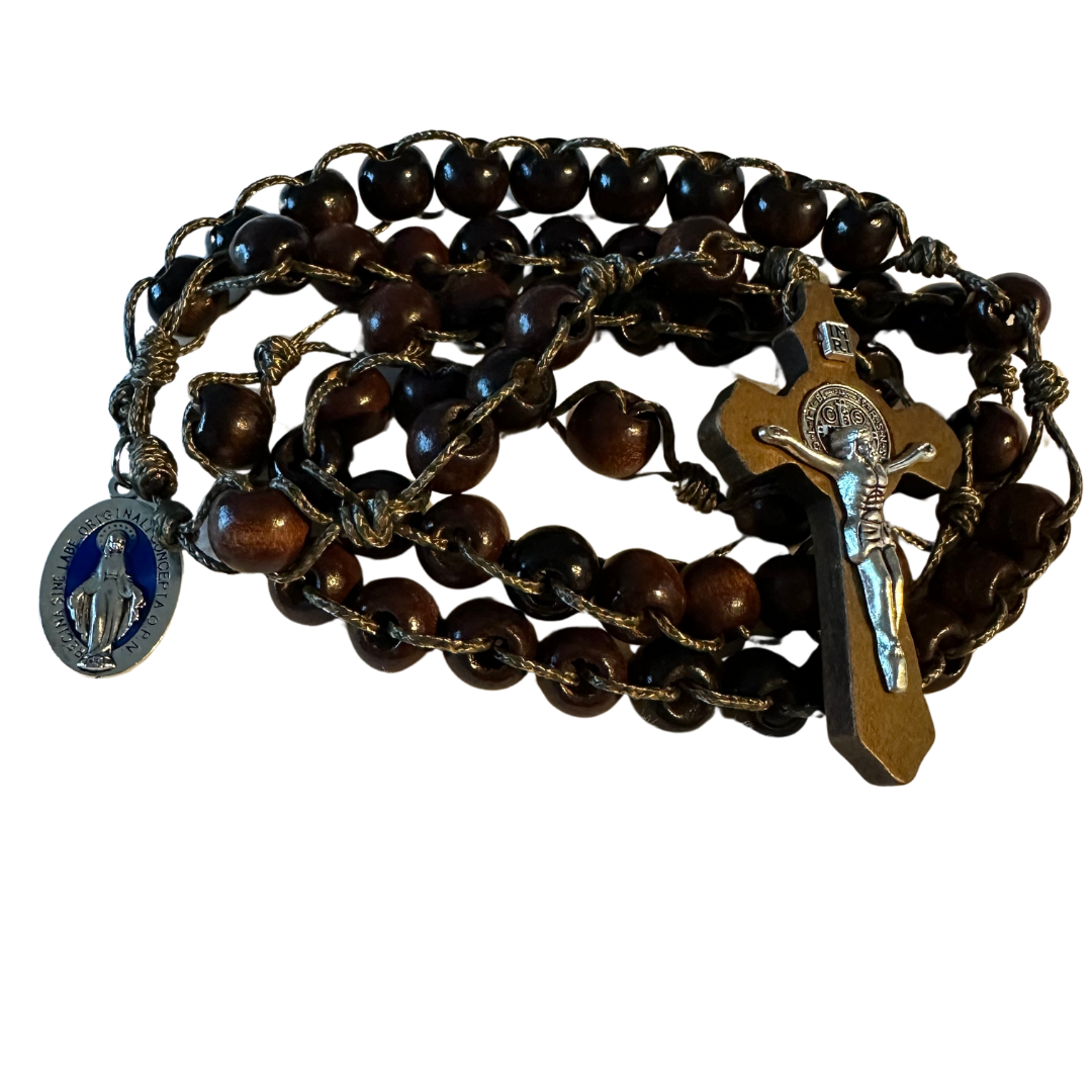 Ladder Wood Rosary