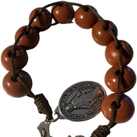 One Decade Ladder Wood Rosary | Pocket Rosary