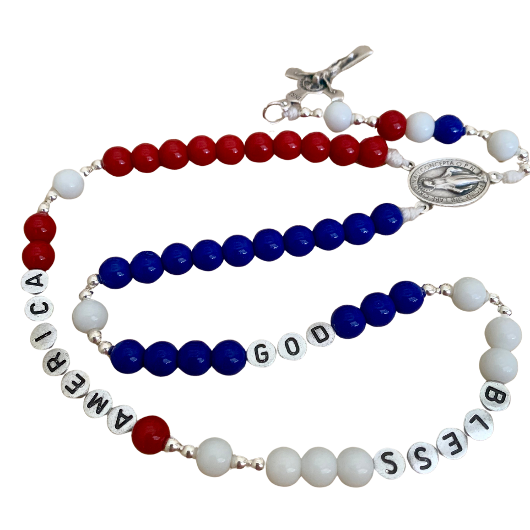 Patriotic Rosary for America, God Bless America Rosary