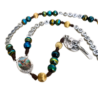 Personalized Saint Michael the Archangel Rosary