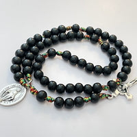 Wood Rosary | Multicolored