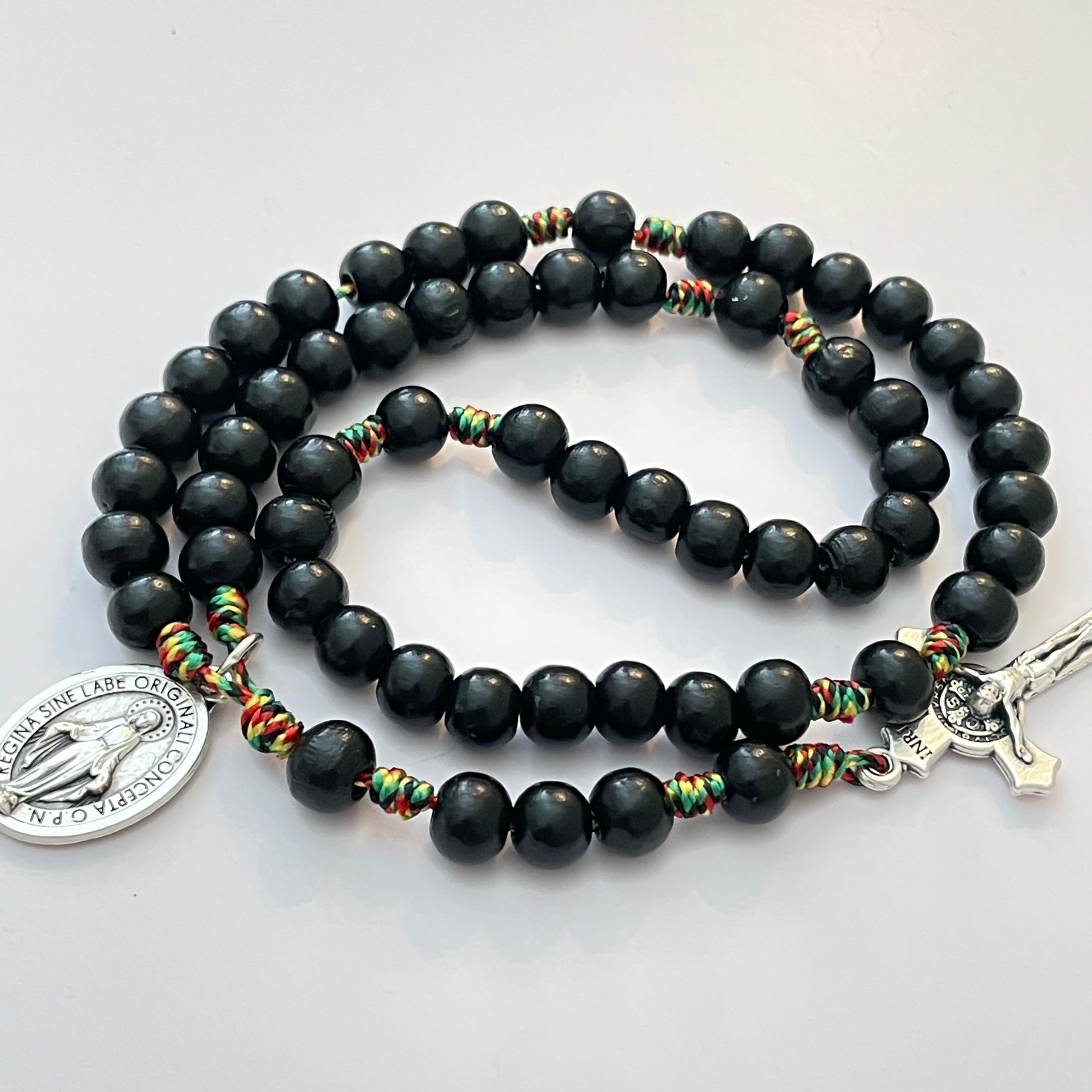 Wood Rosary | Multicolored