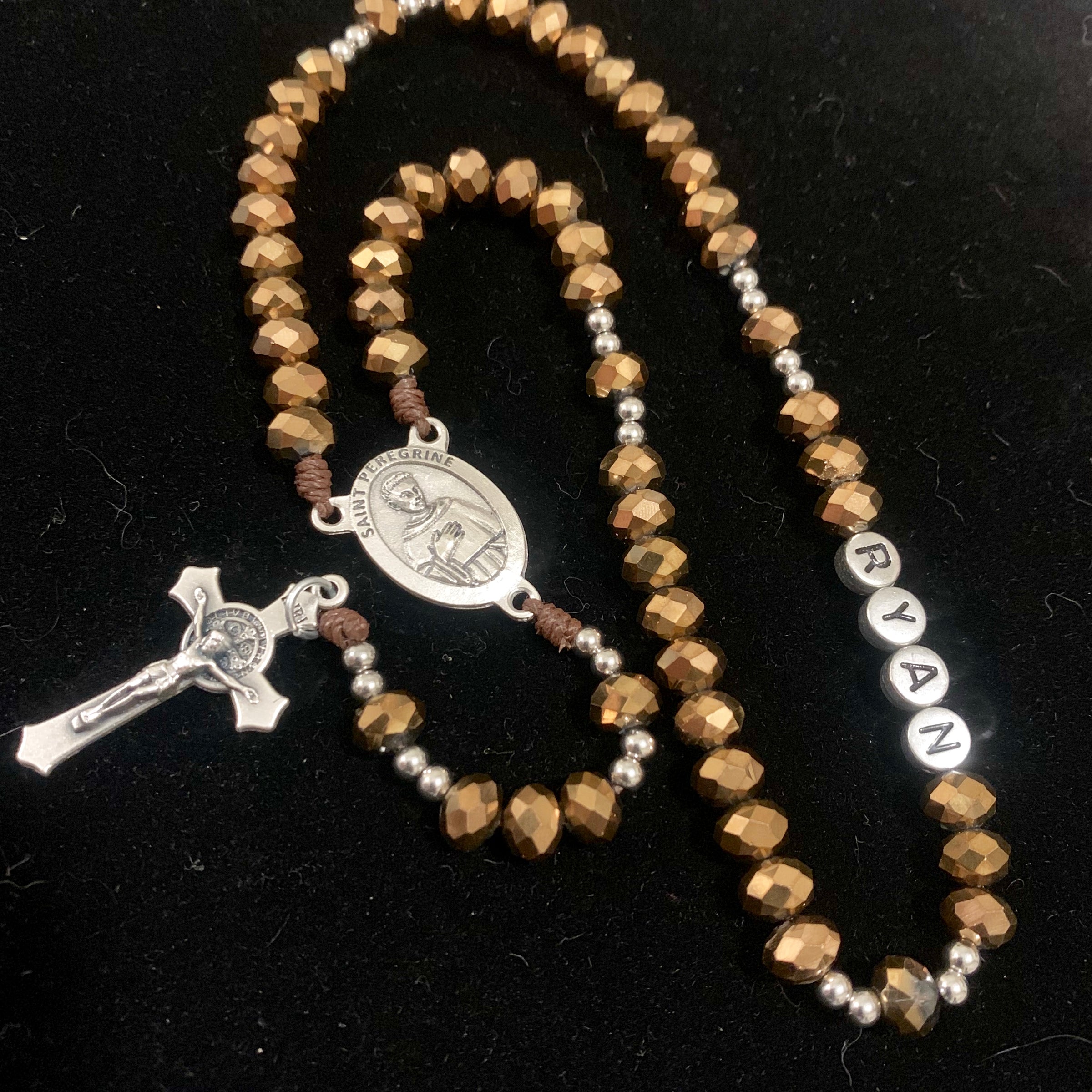 Personalized Triumphing Over Cancer Rosary