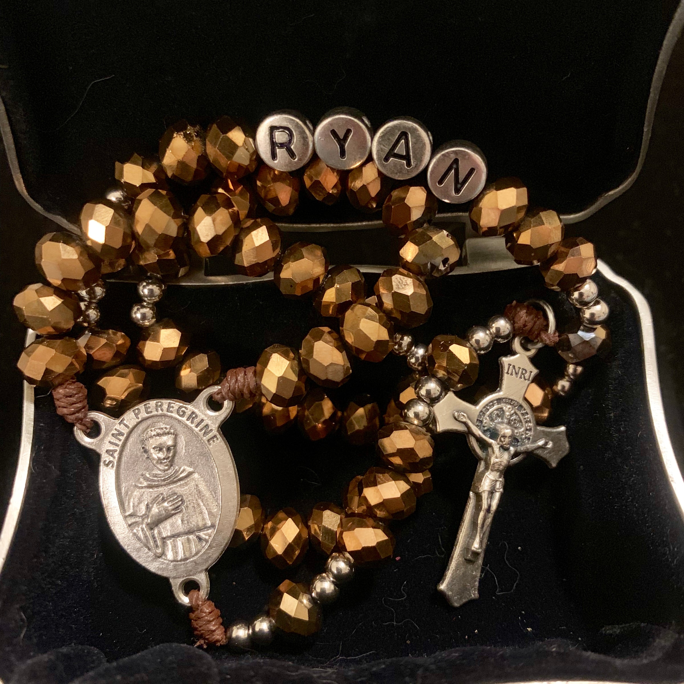 Personalized Triumphing Over Cancer Rosary
