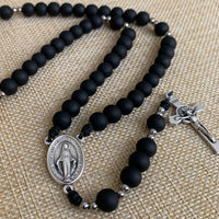 Midnight Black Rosary