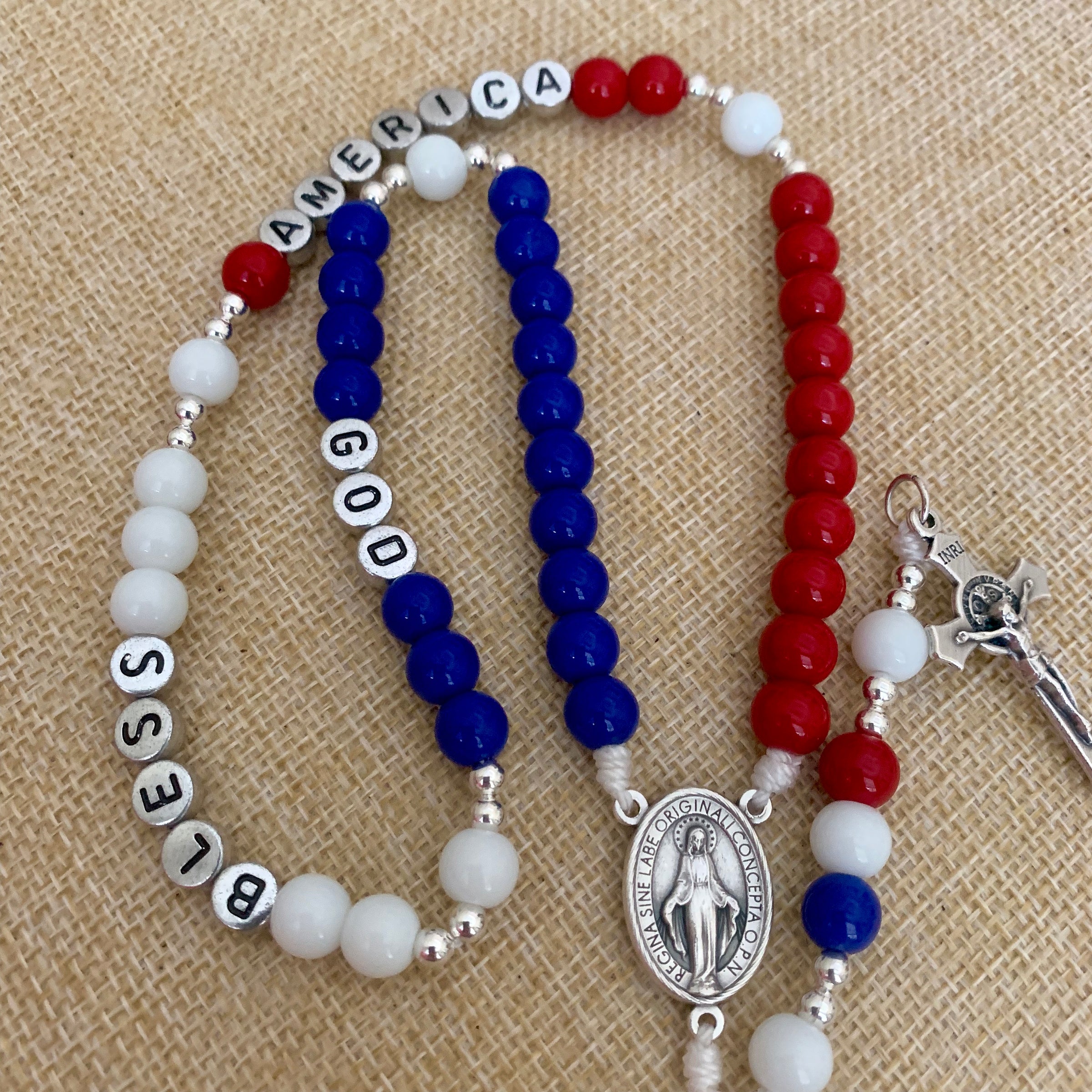 Patriotic Rosary for America, God Bless America Rosary