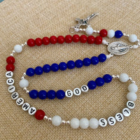 Patriotic Rosary for America, God Bless America Rosary