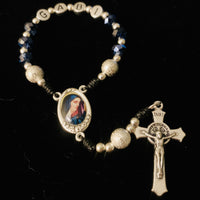 Personalized Mini Decade Starry Night Rosary