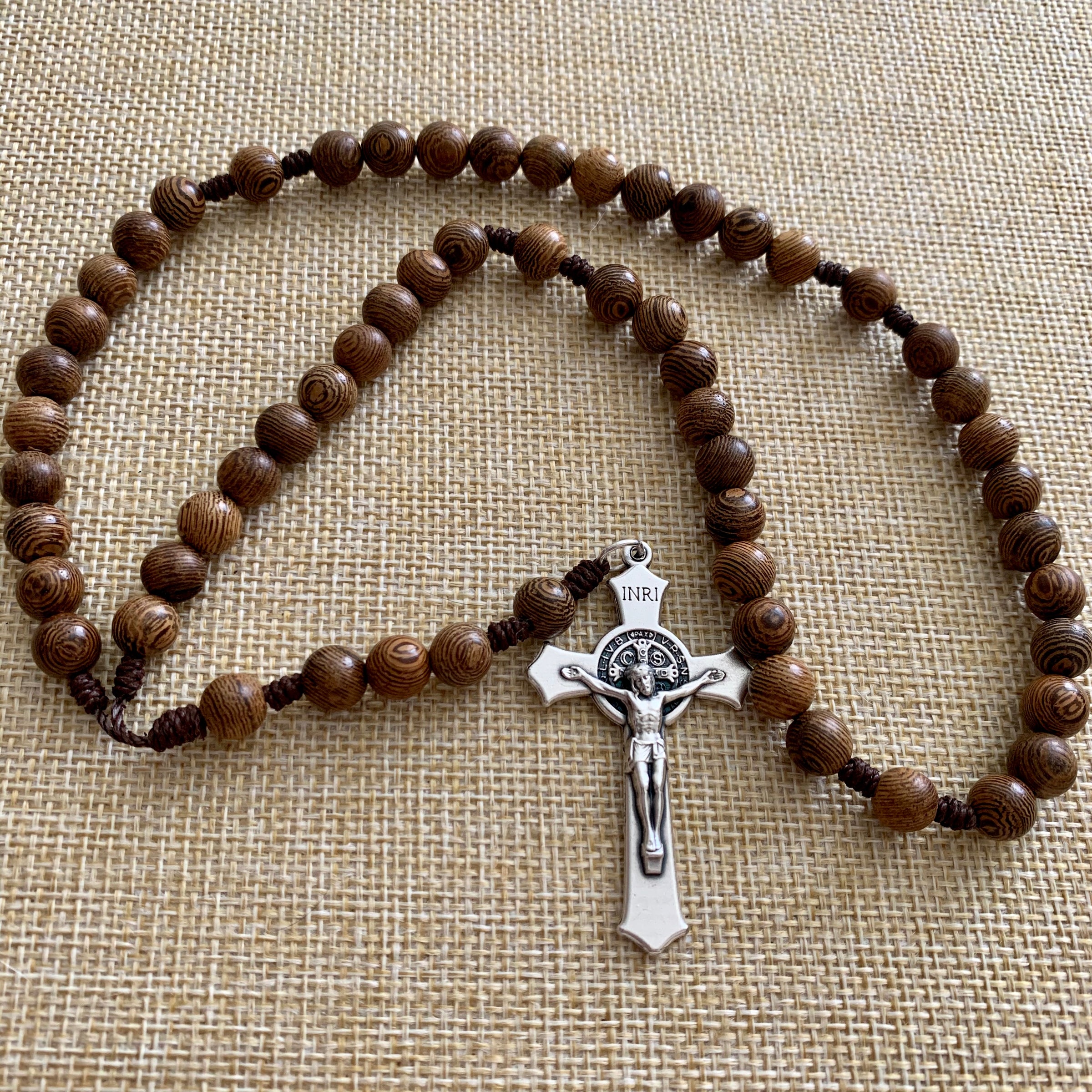 Carpenter's Wood Rosary