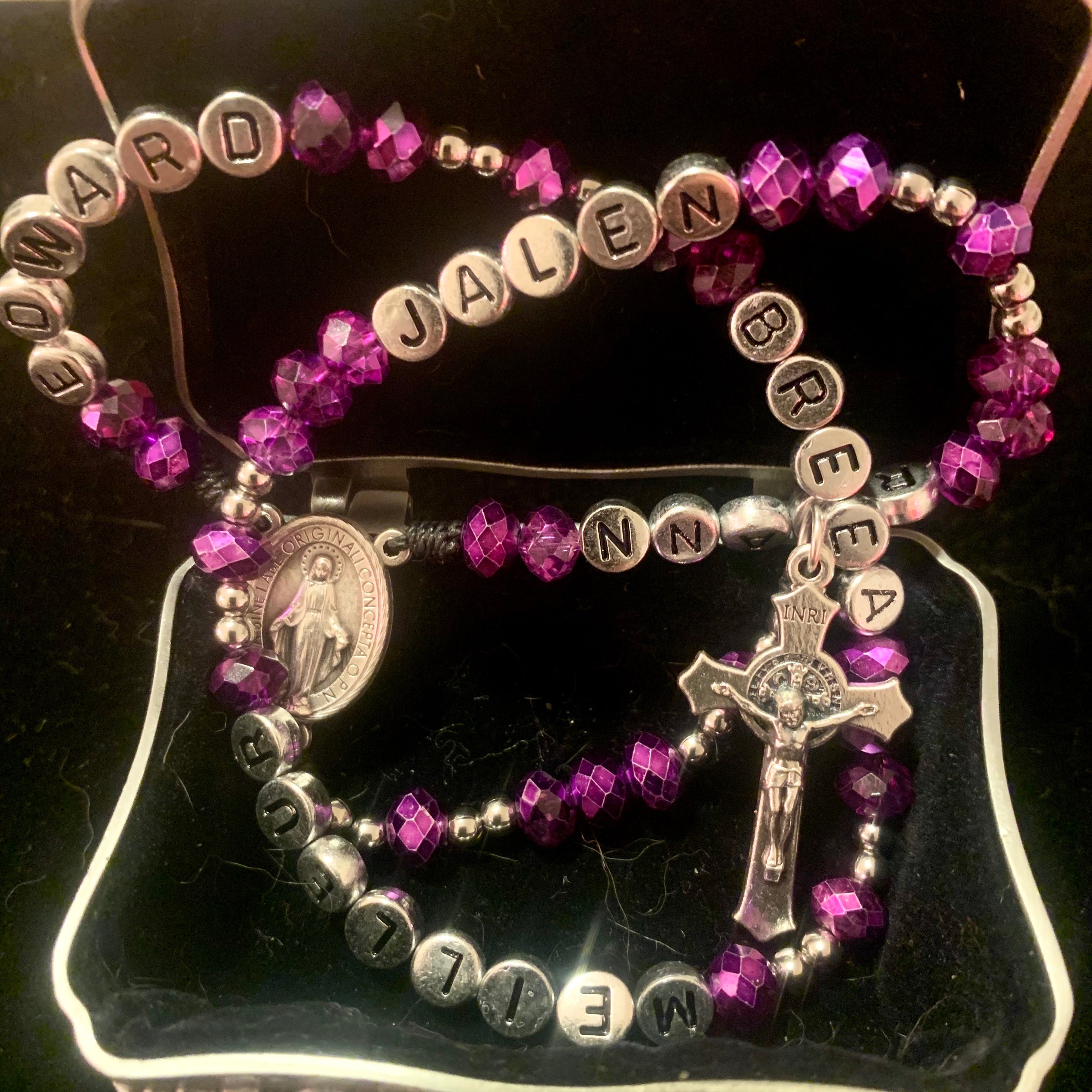 Personalized Inspirational Rosary