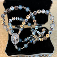 Personalized Inspirational Rosary