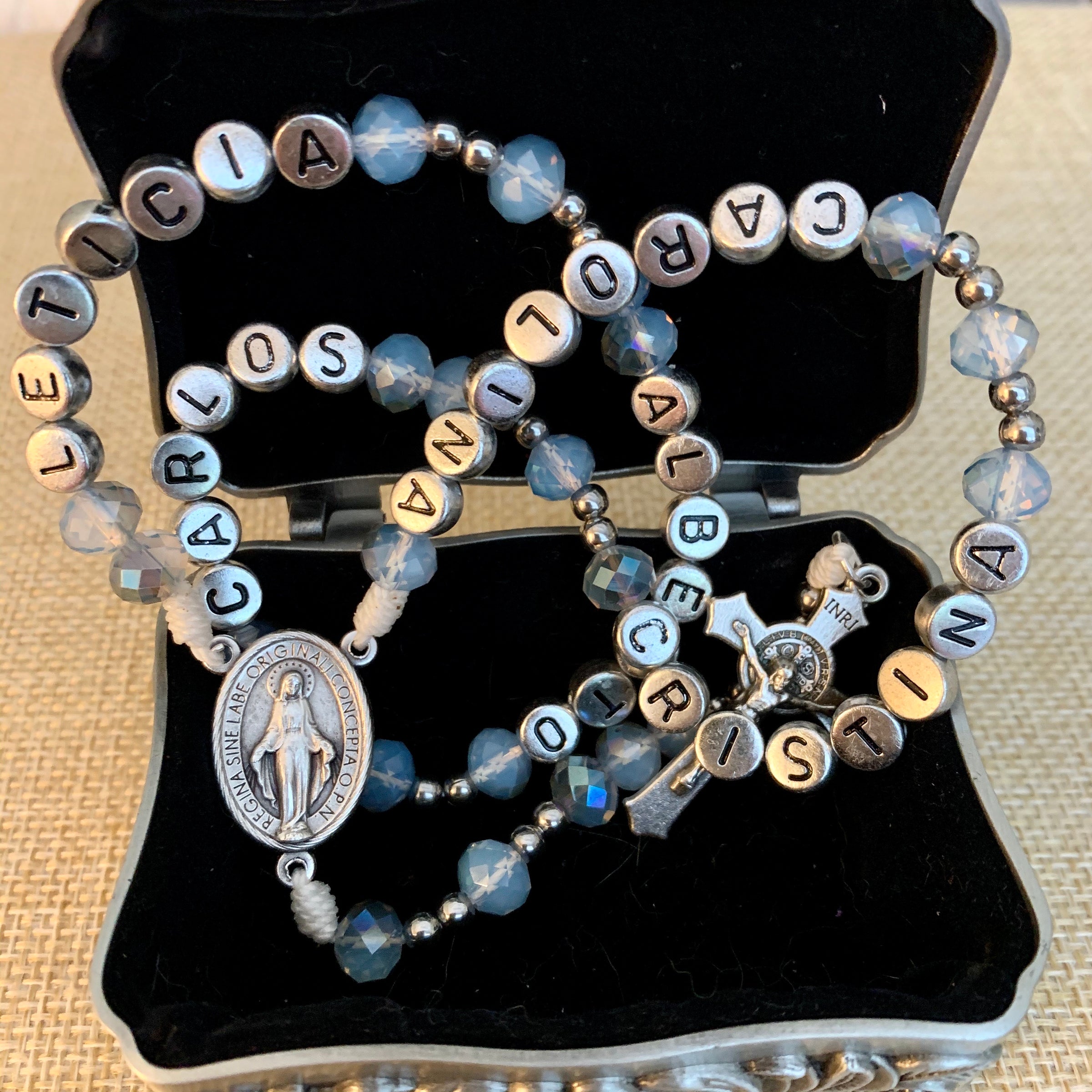 Personalized Inspirational Rosary