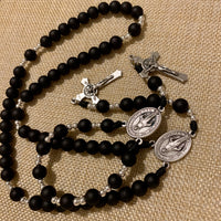 Midnight Black Rosary