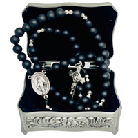Midnight Black Rosary
