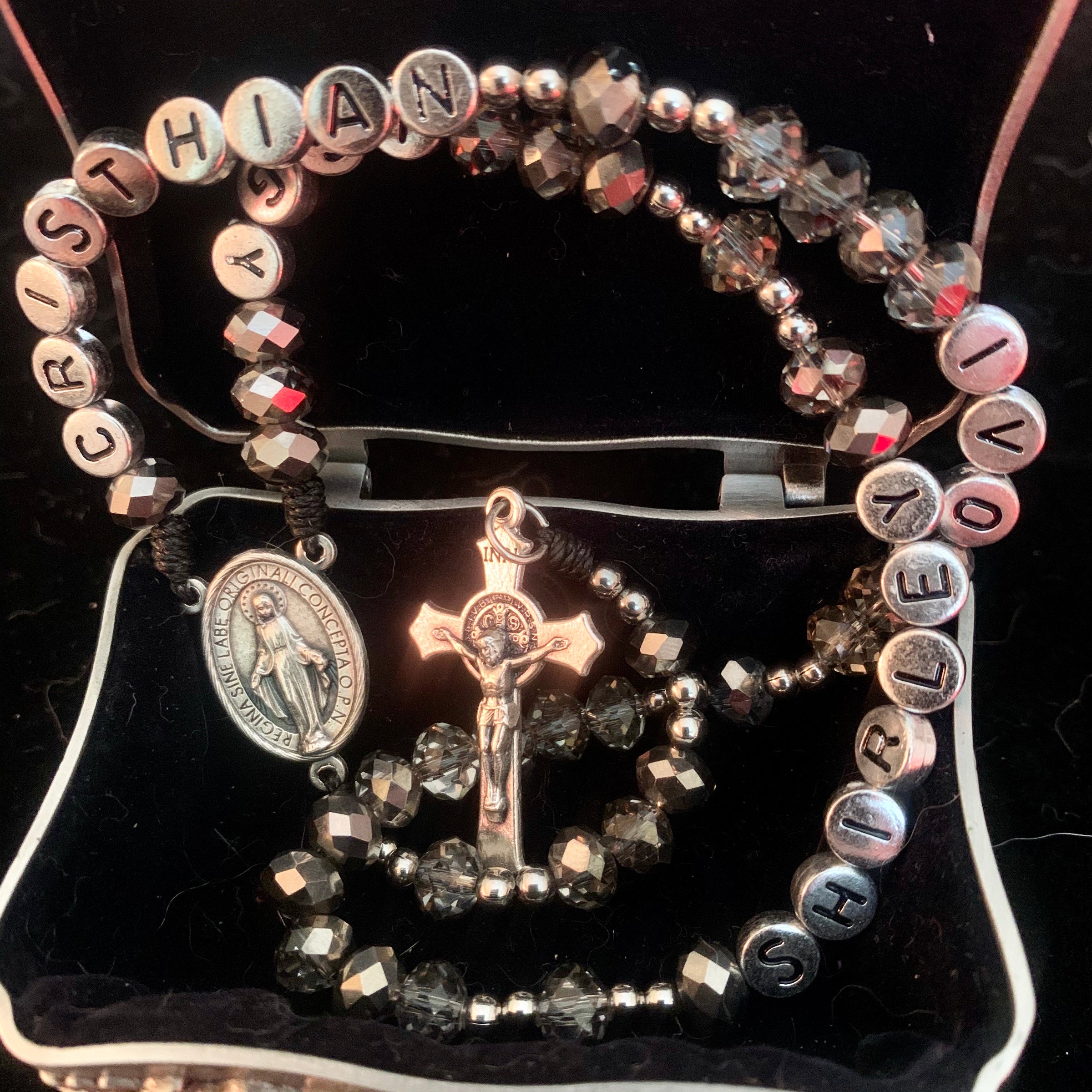 Personalized Inspirational Rosary
