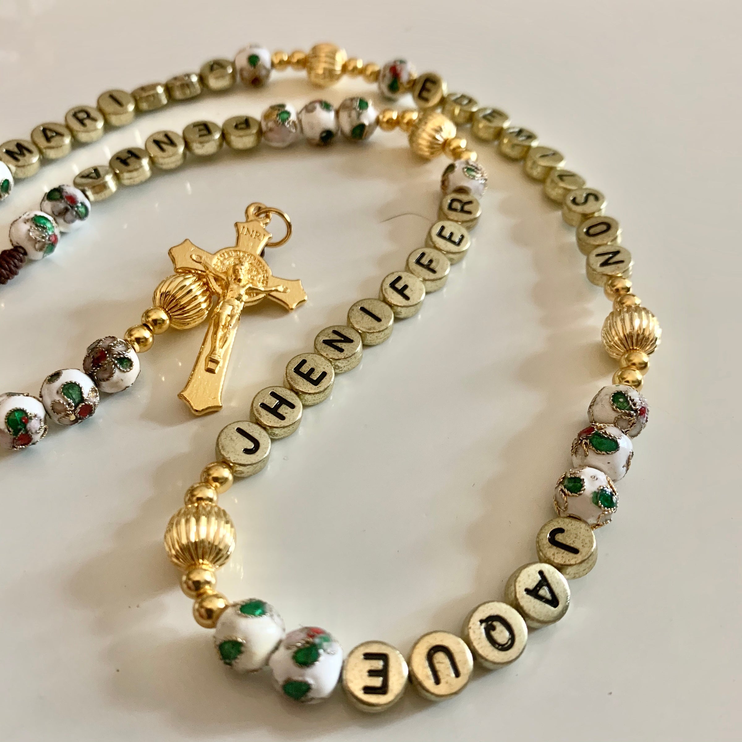 Personalized Elegant Rosary