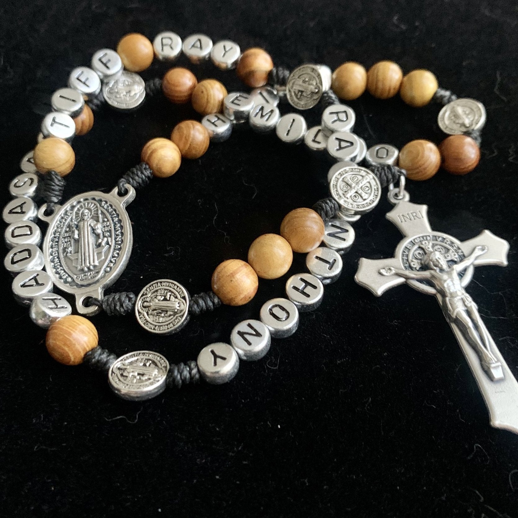 Personalized St. Benedict Rosary