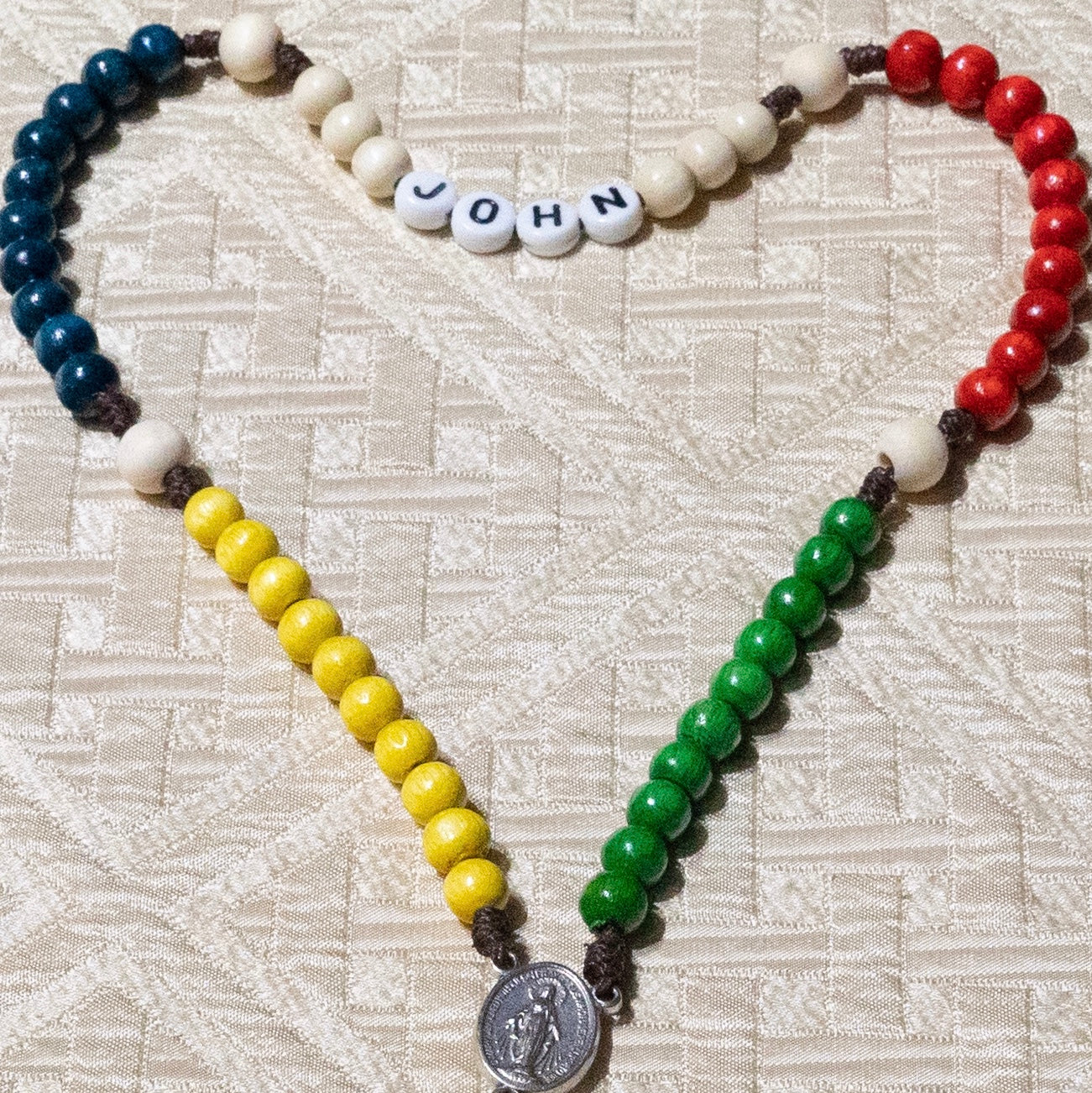 Personalized Pebbles Children's Rosary