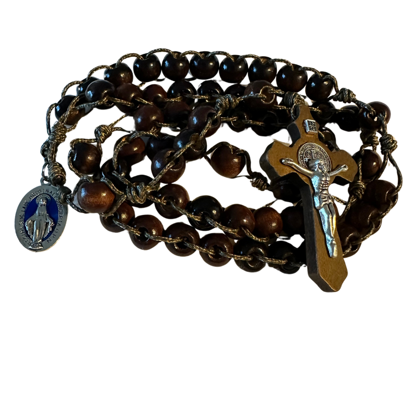 Ladder Wood Rosary