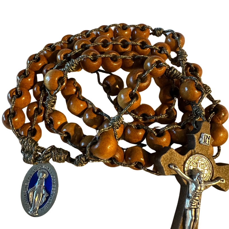 Ladder Wood Rosary