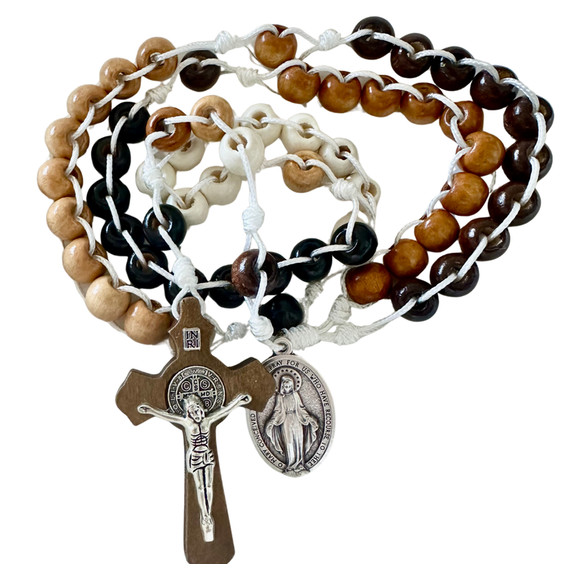 Ladder Wood Rosary