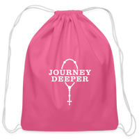 Cotton Drawstring Bag - pink