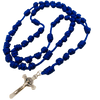 Royal Blue Rope Rosary