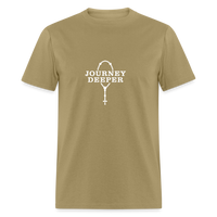 Journey Deeper Unisex Classic T-Shirt - khaki