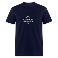Journey Deeper Unisex Classic T-Shirt - navy