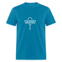 Journey Deeper Unisex Classic T-Shirt - turquoise
