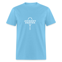 Journey Deeper Unisex Classic T-Shirt - aquatic blue