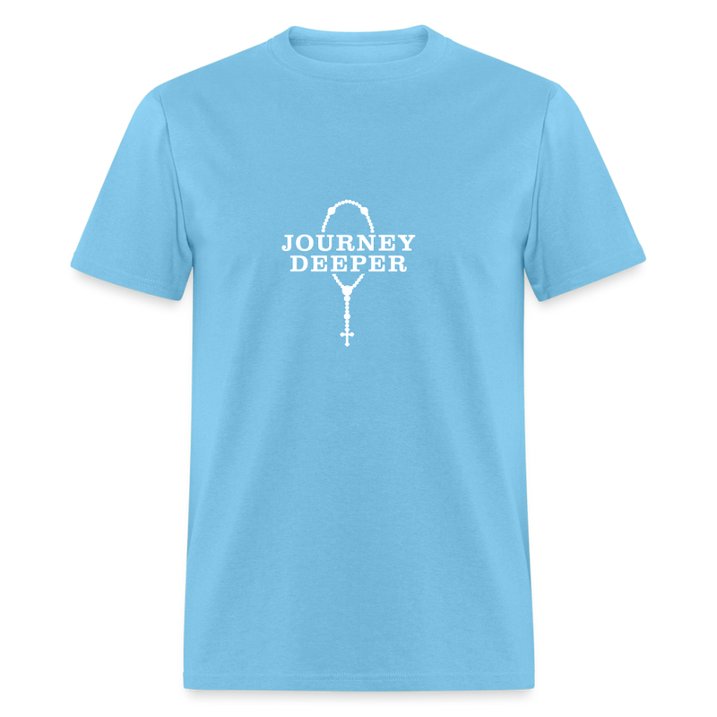 Journey Deeper Unisex Classic T-Shirt - aquatic blue