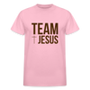 Jesus Gildan Ultra Cotton Adult T-Shirt - light pink