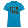 Jesus Gildan Ultra Cotton Adult T-Shirt - turquoise