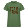 Jesus Gildan Ultra Cotton Adult T-Shirt - military green