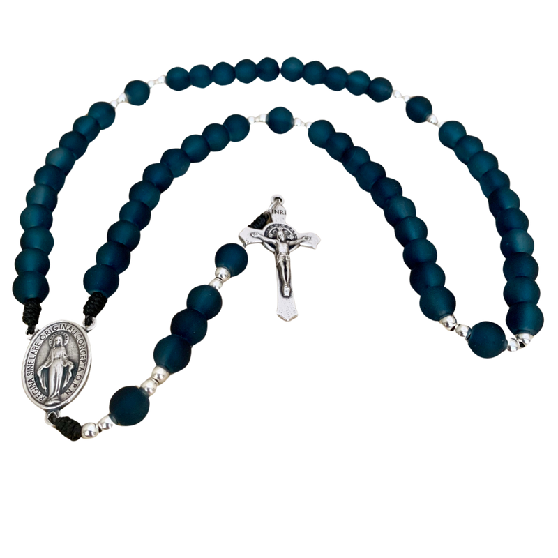 Teal Blue Rosary