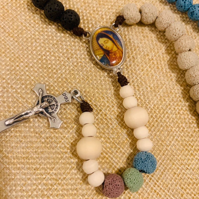 Personalized Coral Reef Cool Rosary