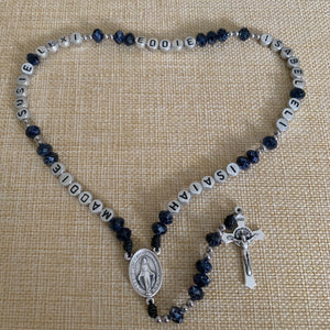 Personalized Starry Night Rosary