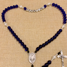Load image into Gallery viewer, Personalized Royal Blue Rosary