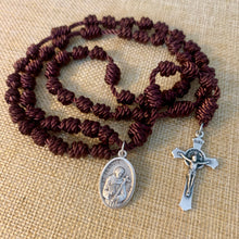 Load image into Gallery viewer, Franciscan Knotted Rope Rosary