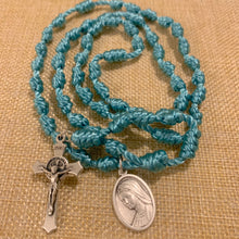 Load image into Gallery viewer, Queen of Peace Rope Rosary