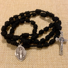 Load image into Gallery viewer, Benedictine Knotted Rope Rosary