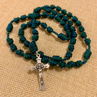 Teal Rope Rosary