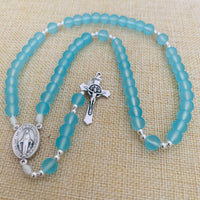 Icy Blue Rosary