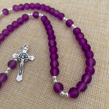 Load image into Gallery viewer, Violet Purple Rosary