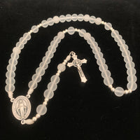 Pure White Rosary