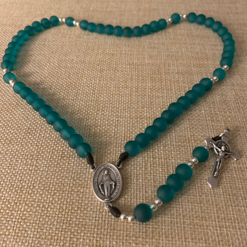 Turquoise Green Rosary