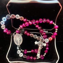 Load image into Gallery viewer, Personalized Inspirational Rosary