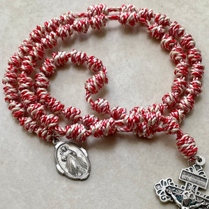 Divine Mercy Knotted Rope Rosary