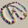 Seafoam Purple Rosary